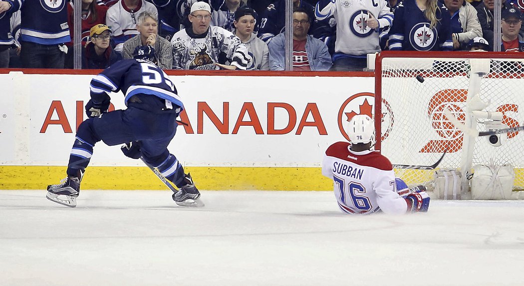 Svůj první hattrick v kariéře vstřelil Mark Scheifele z Winnipegu