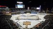 Baseballový stadion v Minneapolis, kde se odehrálo Winter Classic 2022