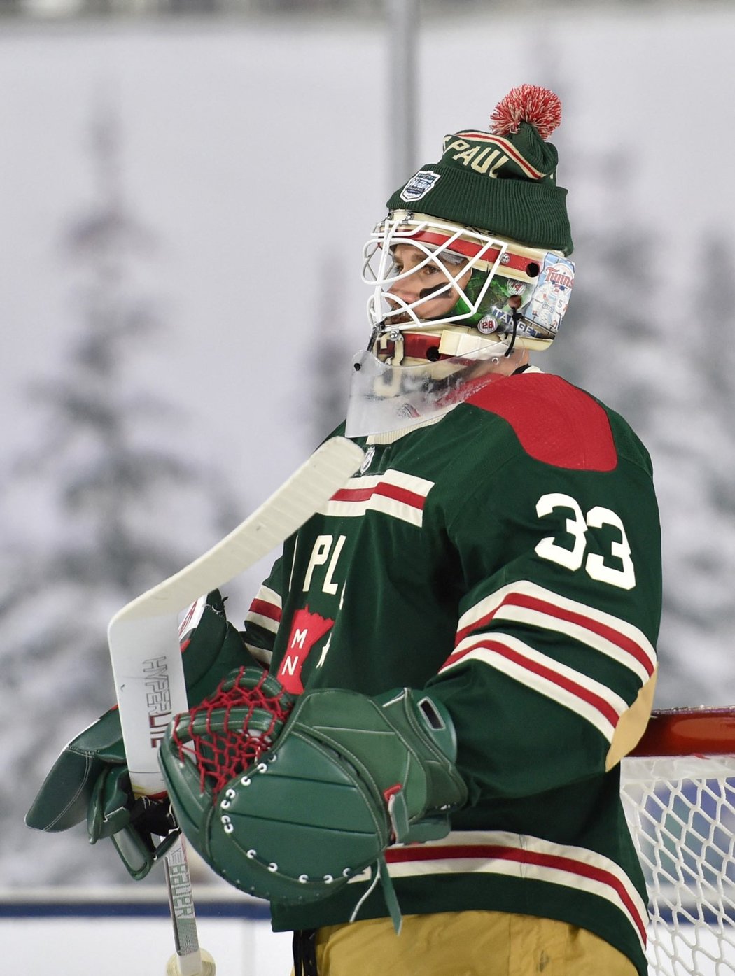 Brankář Minnesoty Cam Talbot