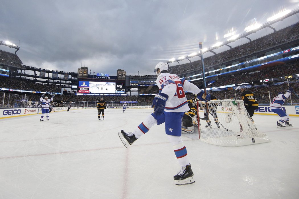 Max Pacioretty svým gólem definitivně zlomil odpor Bostonu ve Winter Classic