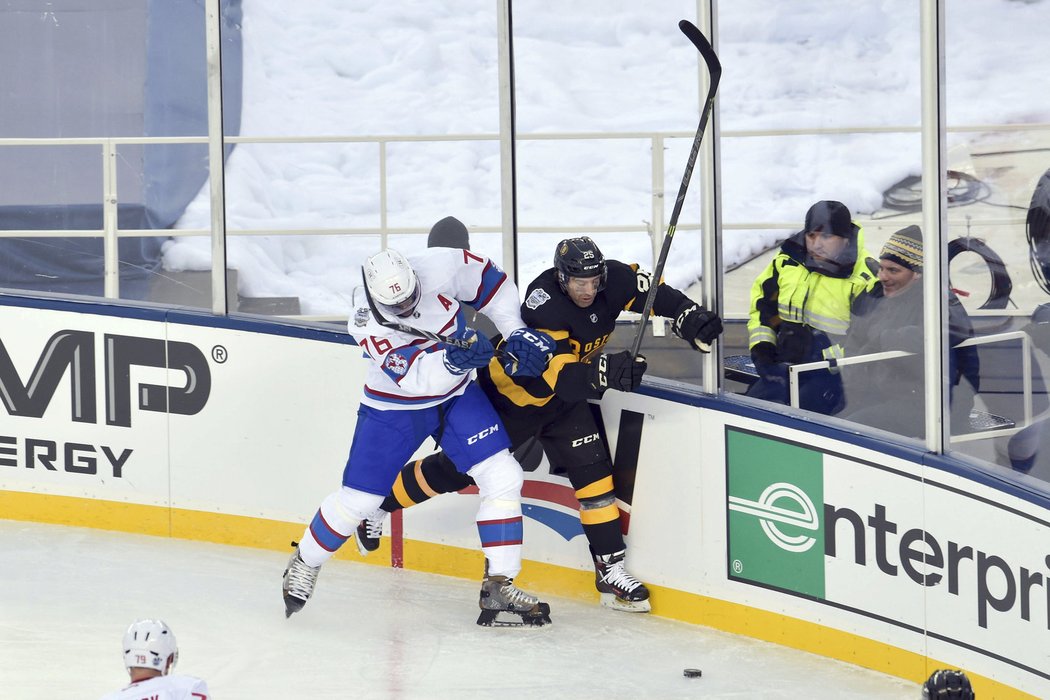 P.K. Subban ani při Winter Classic neslevil ze své pověsti nekompromisního obránce