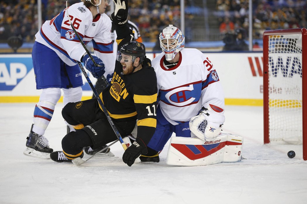 Mike Condon při Winter Classic čisté konto neudržel