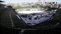 Winter Classic 2009: Stadion Wrigley Field v Chicagu.