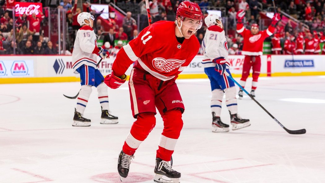 Filip Zadina proti Montrealu zaznamenal svou první vítěznou trefu v NHL.