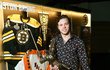 David Pastrňák ve svých 23 letech získal potřetí za sebou Zlatou hokejku