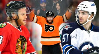Vítězové a poražení léta v NHL: Voráček zbohatl, Kane má průšvih