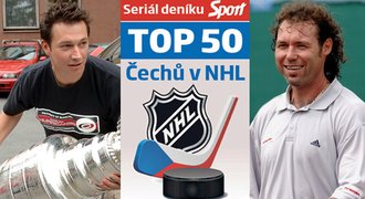 TOP 50 Čechů v NHL: Naganský smolař i ten, co vystřelil Stanley Cup