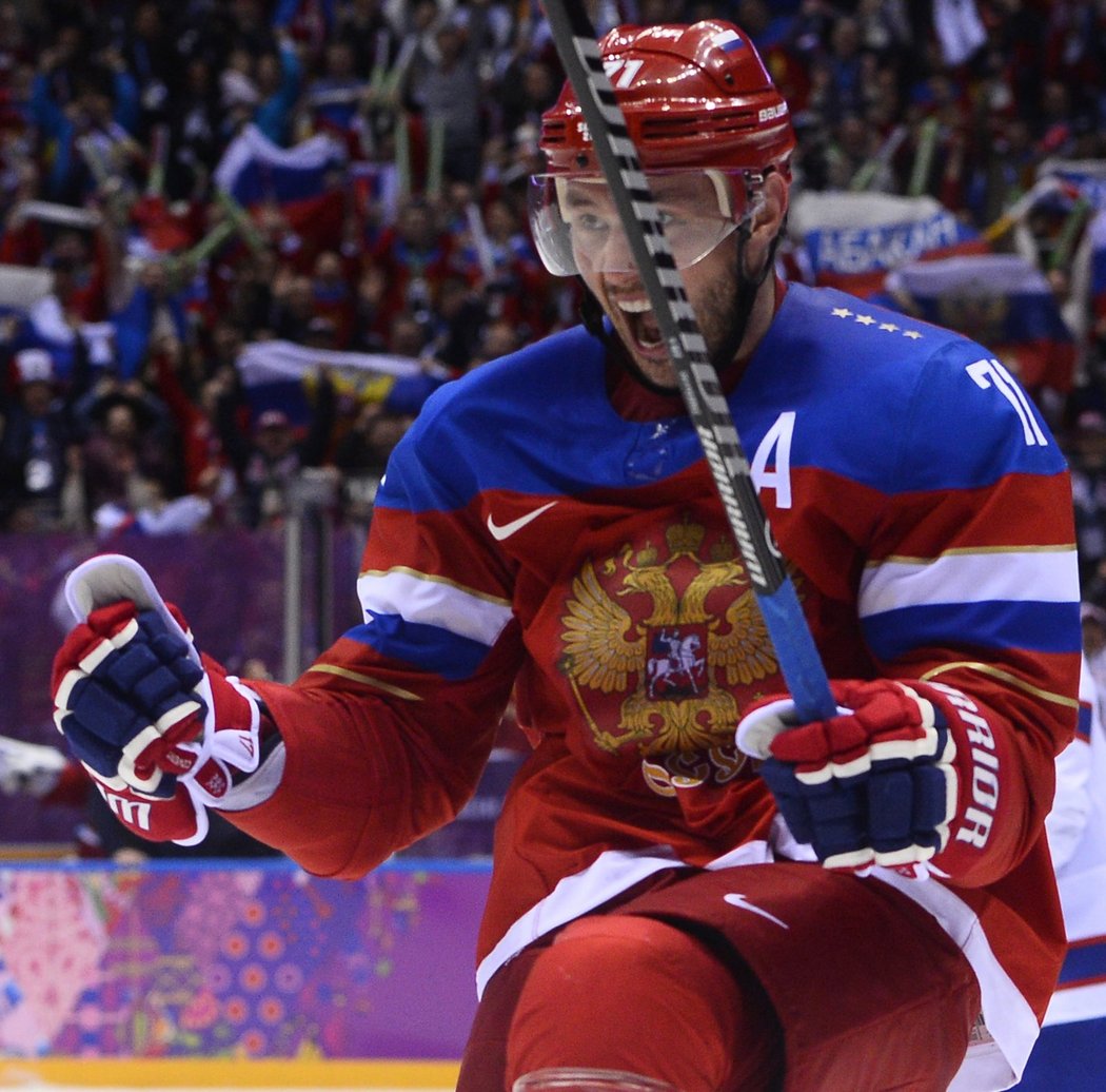 Ilja Kovalčuk slaví! Nory sestřelil jedním gólem a Rusko si zahraje na olympijském turnaji čtvrtfinále