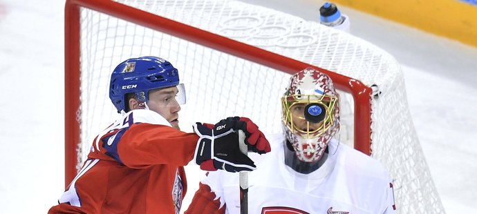 Jonas Hiller dělá českému týmu velké problémy