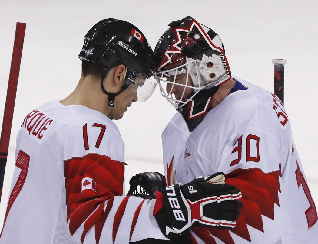 Rene Bourque a Ben Scrivens byli oporami při úvodním vítězství na turnaji