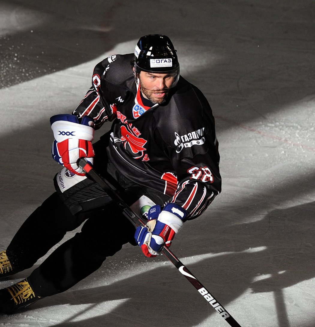 JJagr in the Avangard Omsk uniform.