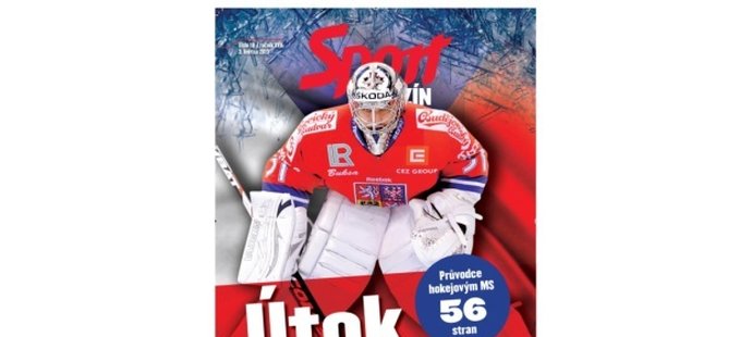 Páteční magazín deníku Sport, který je kompletně věnovaný MS v hokeji