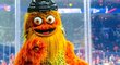 Gritty se stará o zábavu při zápasech Flyers, patří mezi nejznámější maskoty NHL