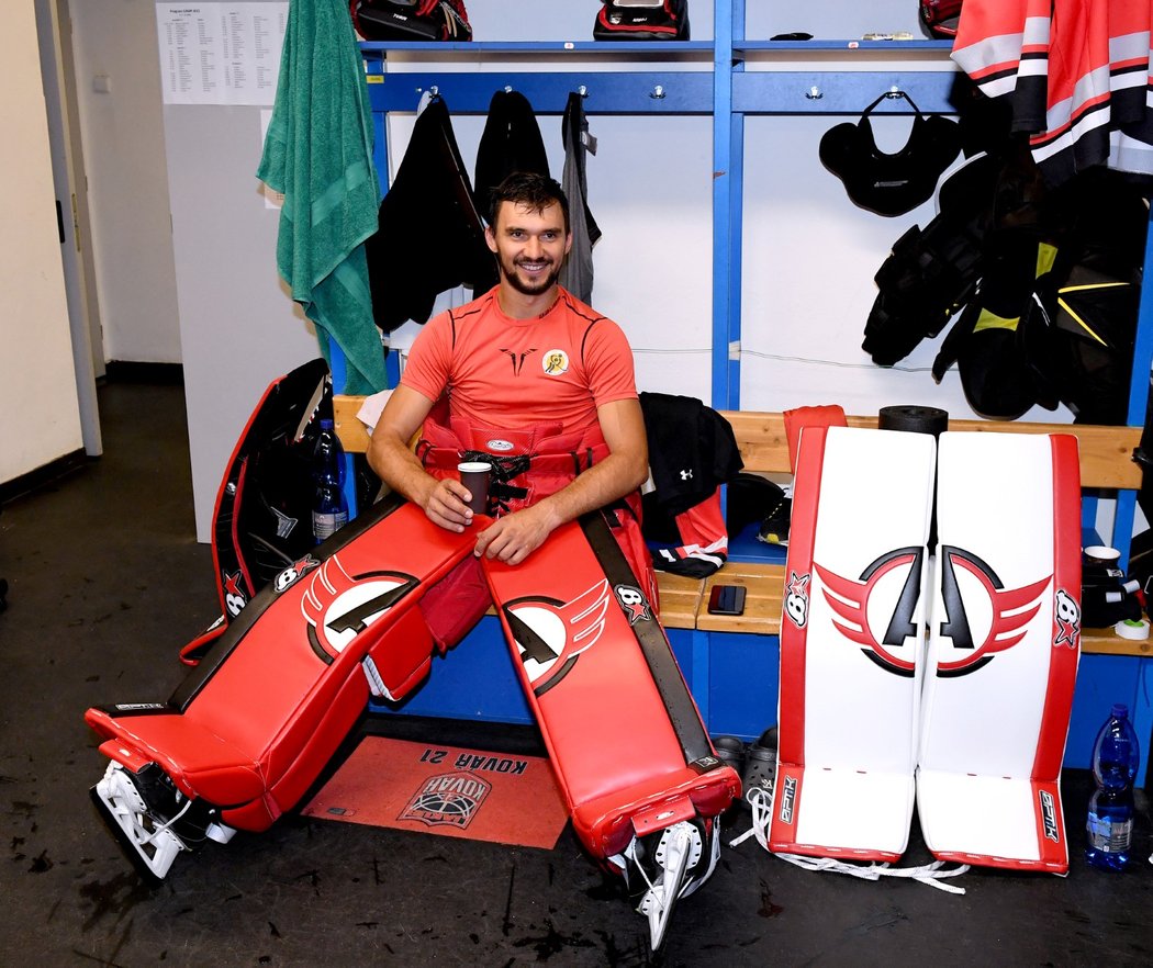 Hvězda KHL Jakub Kovář v Písku každoročně pořádá brankářský kemp