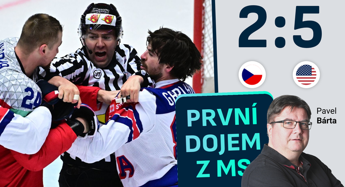 První dojem redaktora Sportu Pavla Bárty po zápase Česka s USA První dojem redaktora Sportu Pavla Bárty po zápase Česka s USA