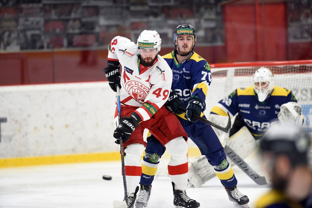 Hokejisté Slavie rozstříleli Šumperk 7:2