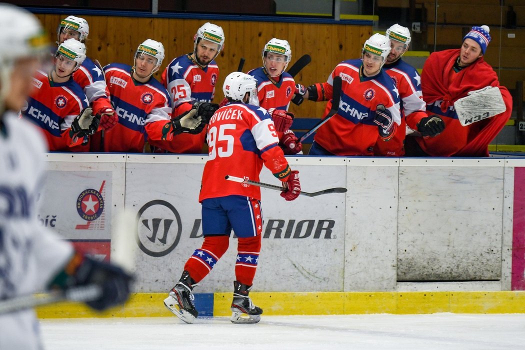 Třebíč rozstřílela v duelu 29. kola Chance ligy Šumperk 8:2