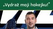 Jozef Kováčik (Kometa) draží hokejku