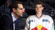 Braidan Simmons Fischer, syn Jiřího Fischera, působí v hokejové akademii Red Bullu Salzburg. Jak se mu tam žije a o čem sní?