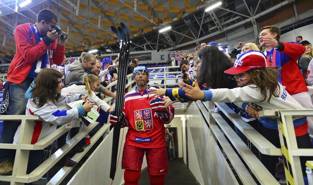 Jaromír Jágr přichází na střídačku