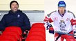 Generální manažer hokejové reprezentace Petr Nedvěd prozradil, že s kolegy budou sledovat obránce Libora Hájka poté, co podepsal v Pardubicích