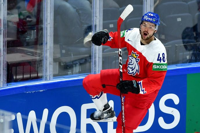 Český útočník národního týmu Tomáš Hertl Český útočník národního týmu Tomáš Hertl