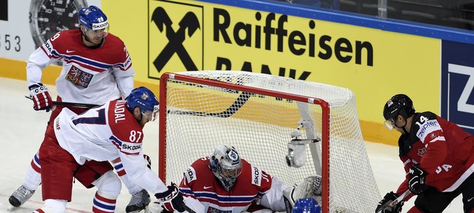 Čeští hokejisté dokázali trápit i silnou Kanadu
