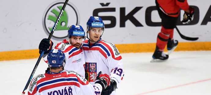 Čeští hokejisté zvládli porazit Kanadu