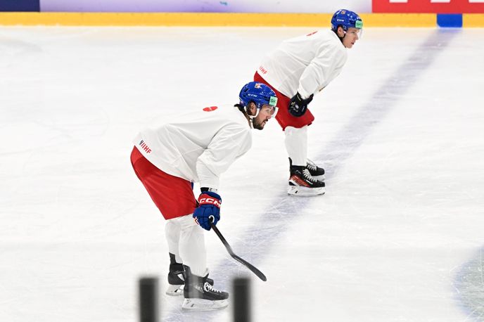 Tomáš Kundrátek na českém tréninku Tomáš Kundrátek na českém tréninku