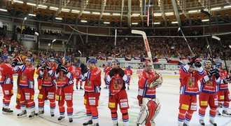 Češi zdolali Rusko a poprvé od Nagana ovládli Euro Hockey Tour