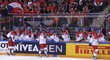 Čeští hokejisté se radují. V prvním zápase na MS skalpovali favorita šampionátu Rusko 3:0
