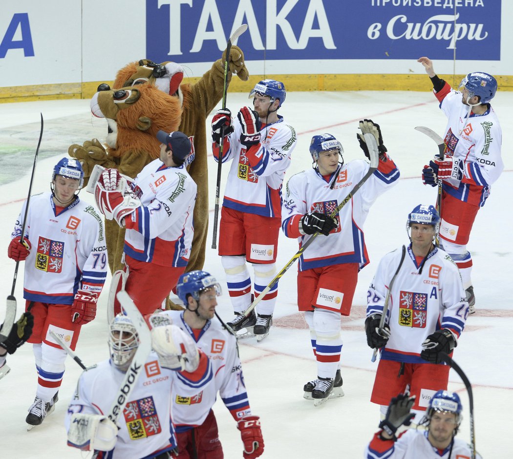 Česká hokejová reprezentace si poradila s ruským výběrem i podruhé
