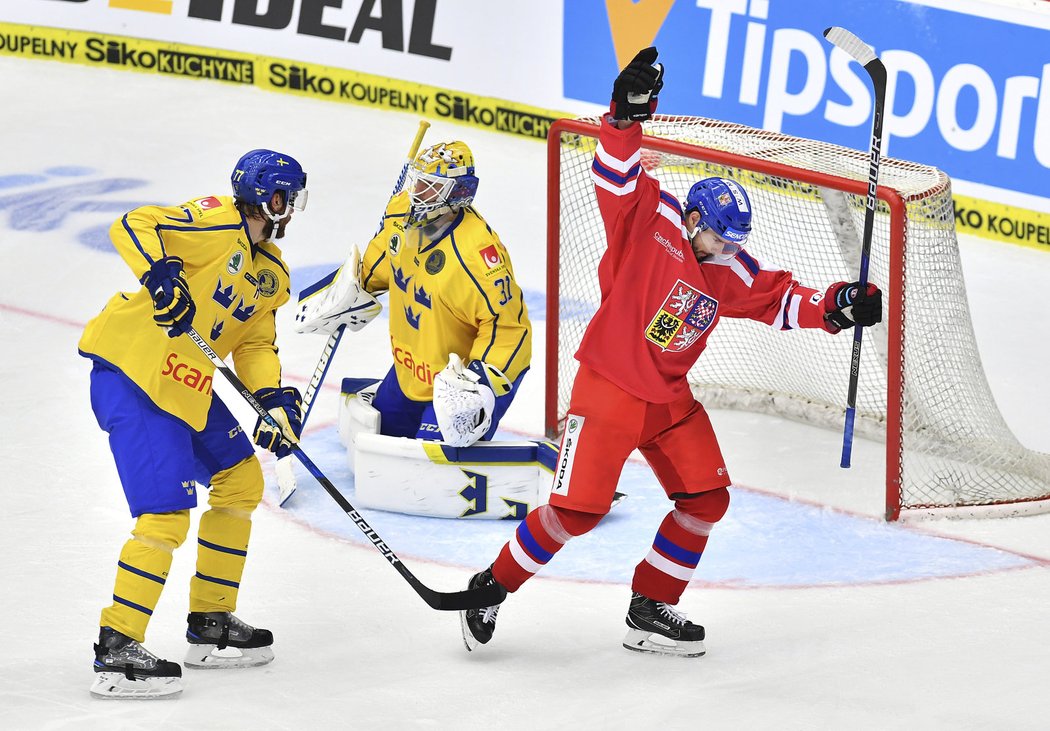 Michal Birner vstřelil druhou branku českého týmu