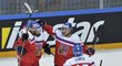 Čeští hokejisté hrají se Švédskem
