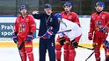 Čeští hokejisté se sešli v Praze na první akci olympijské sezony
