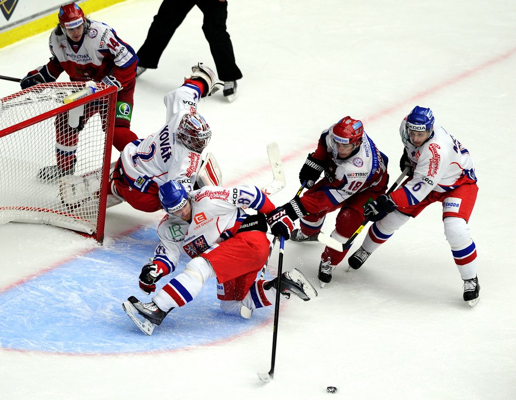 Čeští hokejisté se v turnaji nakonec umístili na druhém místě