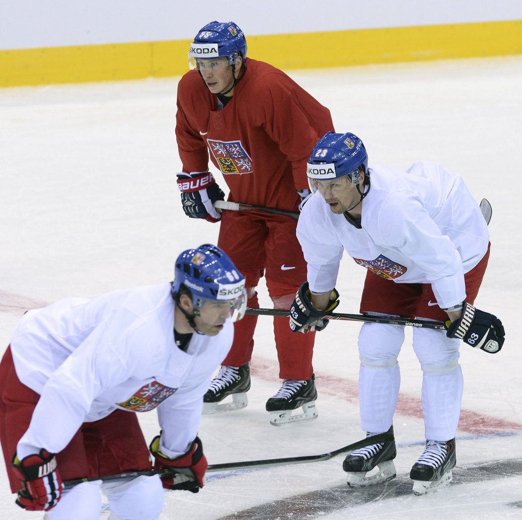 Hokejisté si zatrénovali v Minsku, před sebou mají duel se Slovenskem