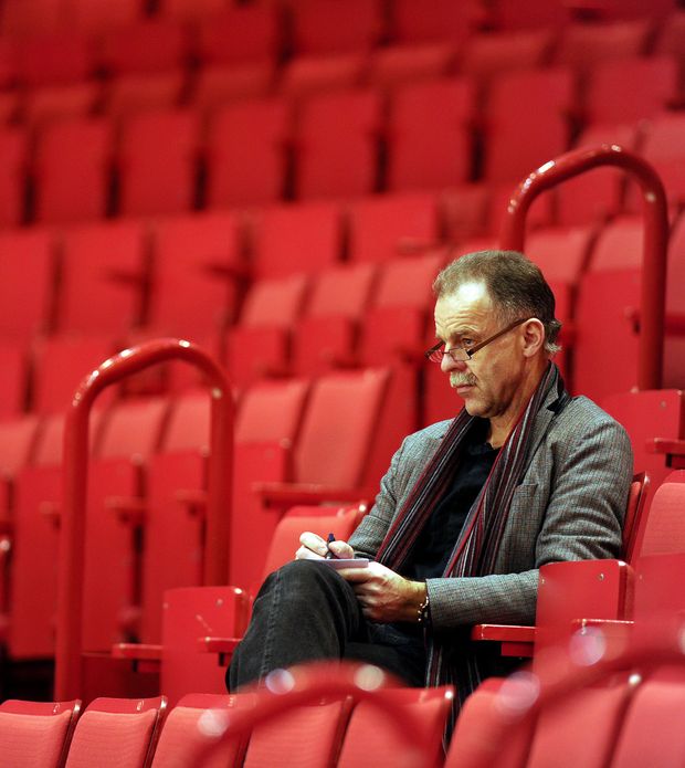 V hledišti při tréninku nechyběl Slavomír Lener V hledišti při tréninku nechyběl Slavomír Lener