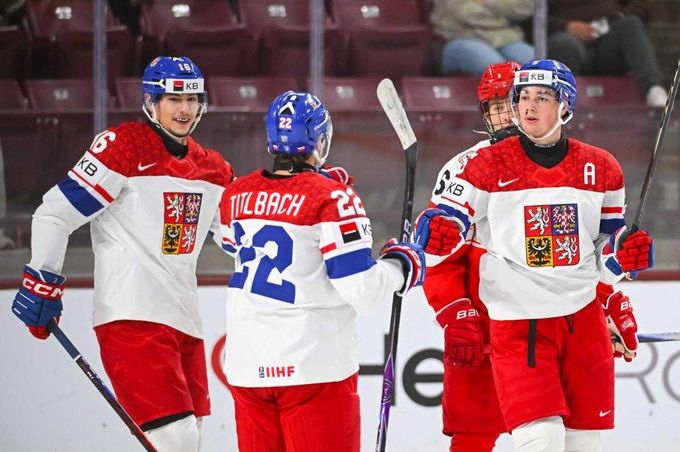 Česko - Dánsko 7:2. Jasná výhra, zase hodně gólů. Galvas vede bodování turnaje Česko - Dánsko 7:2. Jasná výhra, zase hodně gólů. Galvas vede bodování turnaje