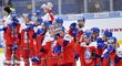 Čeští hokejisté smutní po pádu s Německem