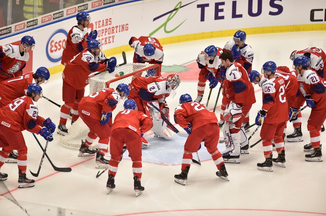 Čeští hokejisté se soustředí před úvodním zápasem domácího mistrovství světa