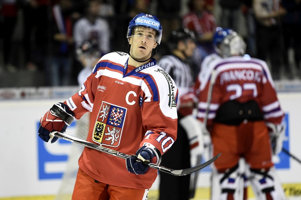 Roman Červenka vede národní tým na Carlson Hockey Games v Pardubicích jako kapitán