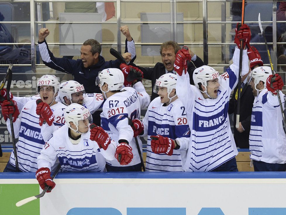 Hokejisté Francie ukazují, že s nimi musí hokejové velmoce počítat jako s rovnocenným soupeřem