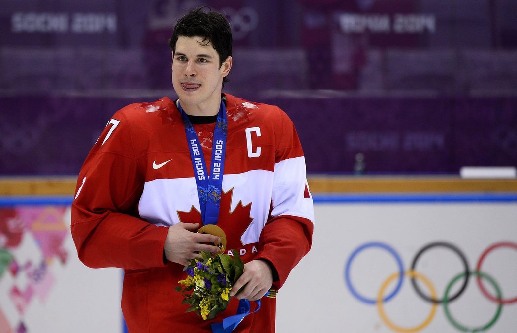 Kapitán kanadských hokejistů Sidney Crosby pomohl gólem k zisku zlaté medaile z olympijských her v Soči