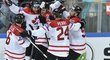 Hokejisté Kanady se radují z postupu do finále MS
