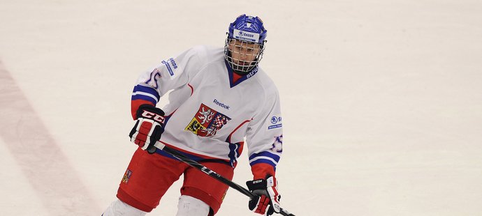 Jakub Vrána se jako první český hokejista stal nejlepším střelcem na MS do 18 let, teď ho čeká MS U20
