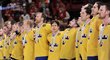 Švédové si mohli zapět vítěznou hymnu s plnými tribunami svých fanoušků