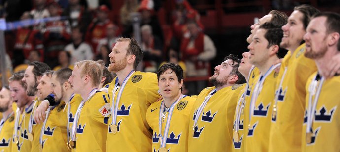 Švédové si mohli zapět vítěznou hymnu s plnými tribunami svých fanoušků