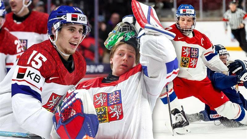 Kdo jsou čeští junioři, kteří na hokejovém MS budou bojovat o zlaté medaile?