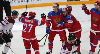 Kanada i Finové bez ztráty bodu, Rusko si poradilo s Lotyšskem